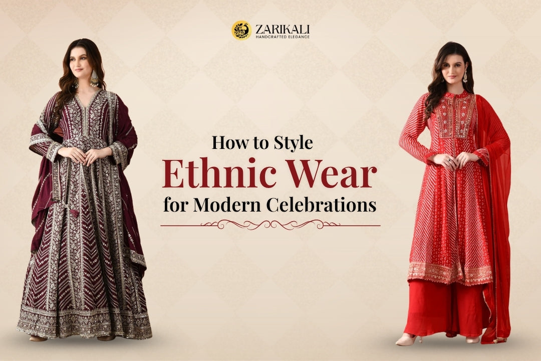 Style Ethinic waer for Mordern Celebrationss