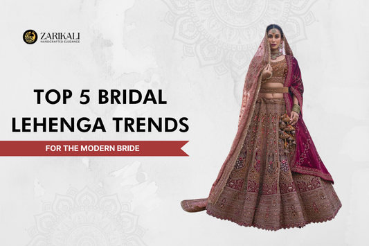 Bridal lehenga trends