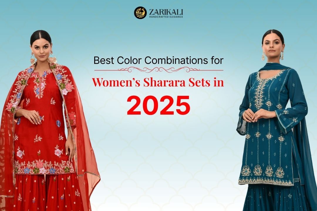 Color Combinations for Women’s Sharara Sets