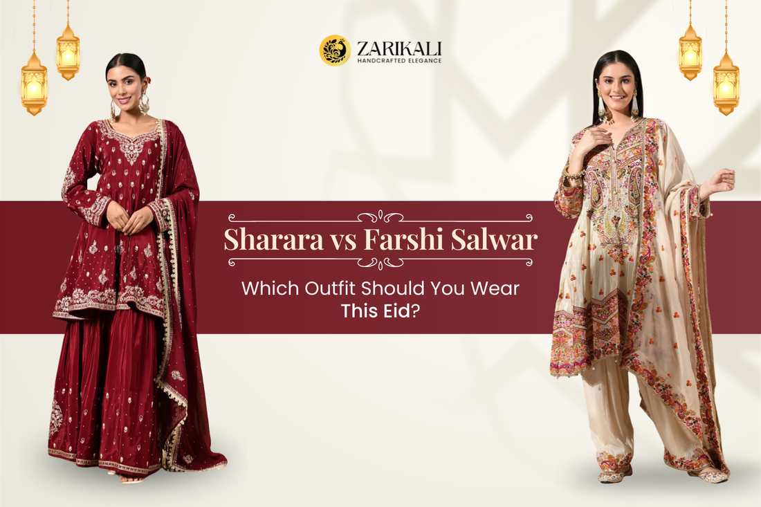 Sharara vs Farshi Salwar: Which Outfit Should You Wear This Eid?