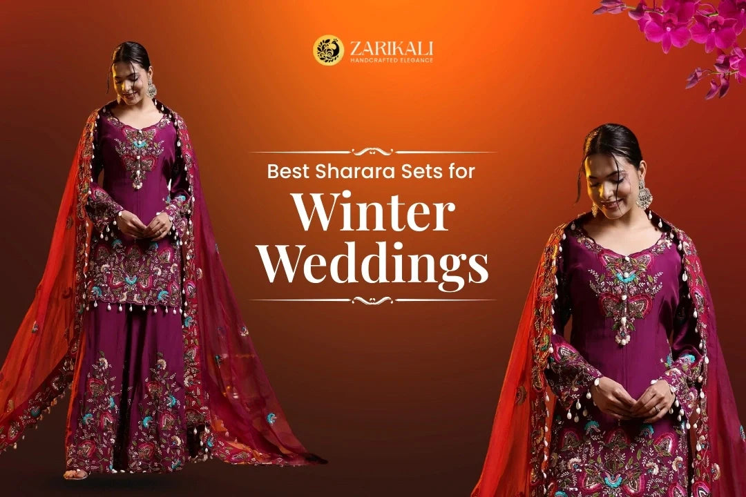 Best Sharara Sets for Weddings and Sangeet: Designer, Embroidered and Party Wear Styles
