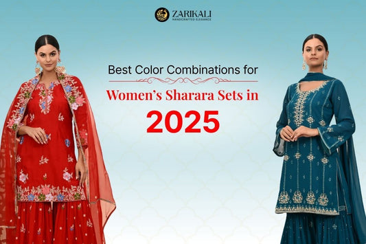  Color Combinations for Women’s Sharara Sets